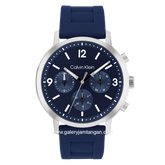 CALVIN KLEIN 25200460 Rubber Blue Strap